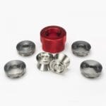 Baffle Cups Drill Guide Fixture for Stainless Steel 1.3″ OD K Cup D Cell Solvent Trap Filter