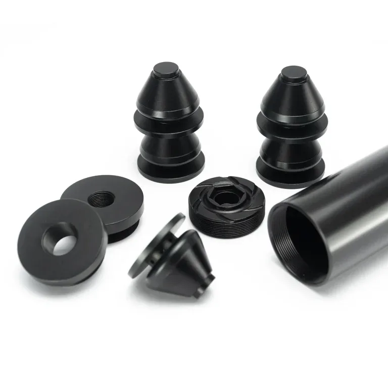 Car 8″L 1.58″ OD Stainless Steel Fuel Filter Solvent Trap Kit with Aluminum Spade Cone Cups and Steel Recoil Booster (1/2×28 + 5/8×24） - Image 2