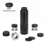 Elevate Your Cleaning Efficiency with the Super Mini 1.2 OD 4″L Aluminum Solvent Trap Fuel Filter Kit – No Booster Needed Aurora 1/2-28 or 5/8-24