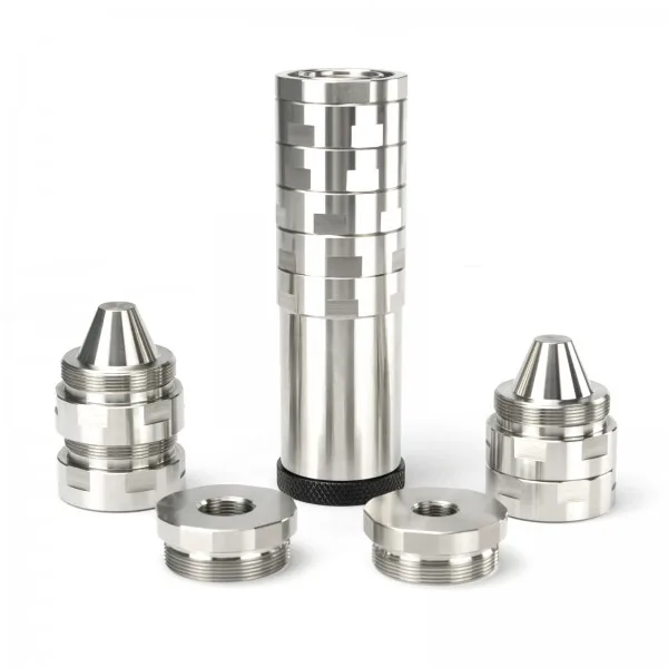 Revolutionize Your Firearm Maintenance with the 7″L 1.5″ OD Dodecagonal Stainless Steel 17-4 Modular Solvent Trap MST Kit