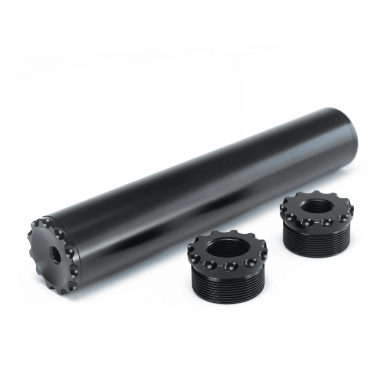 Enhance Solvent Management with the Single Core Aluminum Solvent Trap 6.3‘’ L, 1.15‘’ OD, 1/2X28, 5/8X24 End Cap - Image 6