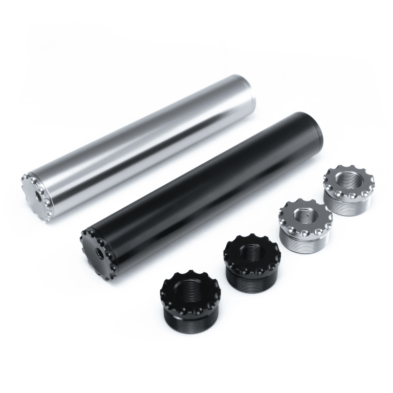 Enhance Solvent Management with the Single Core Aluminum Solvent Trap 6.3‘’ L, 1.15‘’ OD, 1/2X28, 5/8X24 End Cap - Image 7