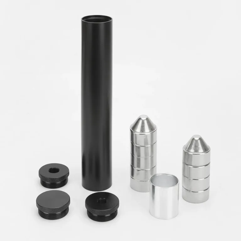 Enhanced Firearm Filtration: 7″ Aluminum Tube Solvent Trap Kit with Stainless Steel Cups-1/2-28 + 5/8-24 Threads - Image 5
