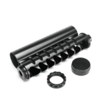 Full Stainless Steel Fuel Filter Ultimate Solvent Management Tool for Various Applications 6″ L, 1.4″ OD, 1/2-28 or 5/8-24 Thread