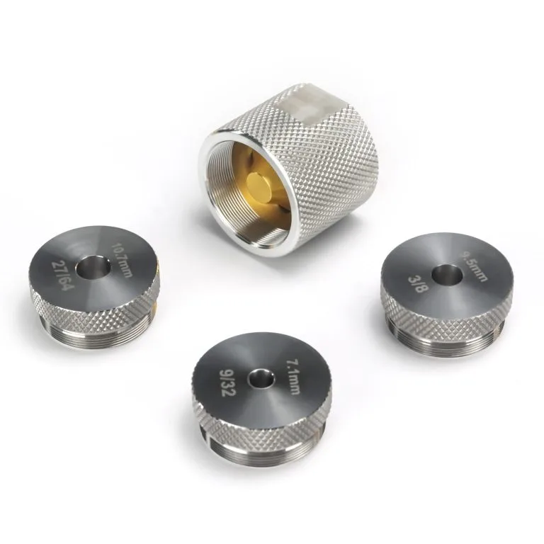 Precision Drill Jig Kit for 1.355″ OD Stepped/Matte/Spiral Cleaning Tube Cup Kits - Image 2