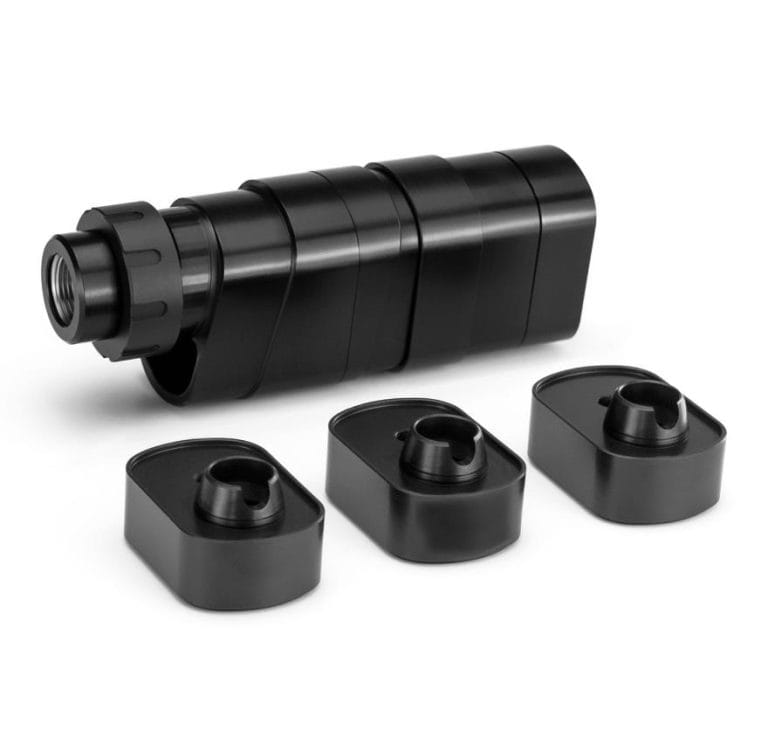 Revolutionize Filtration DIY Modular Aluminum 7075 Fuel Filter Kit Square Design for Multiple Calibers - Image 7