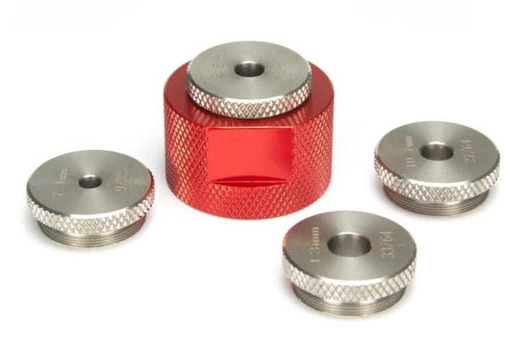 Revolutionize Your Firearm Care with the 7″L 1.5″OD GR5 Titanium Dodecagonal Modular Solvent Trap MST Kit with 1/2-28 and 5/8-24 End Cap - Image 2