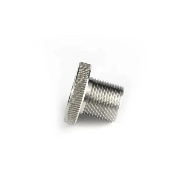 Seamless Stainless Steel Threaded Adapter 12-28 ID Female to 58-24 OD Male Precision CNC Convertor - Image 5