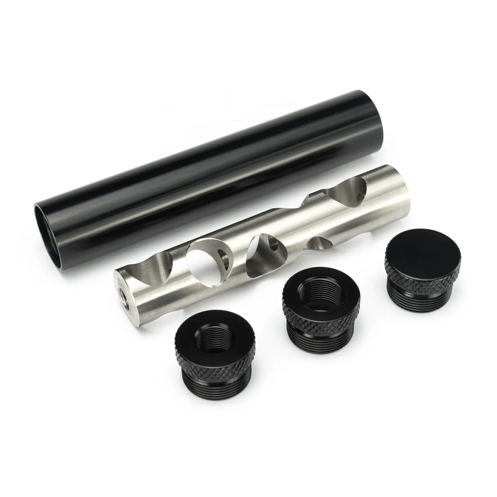 Stainless Steel Single Core Fuel Filter – Versatile 1/2×28 or 5/8×24 End Cap Option