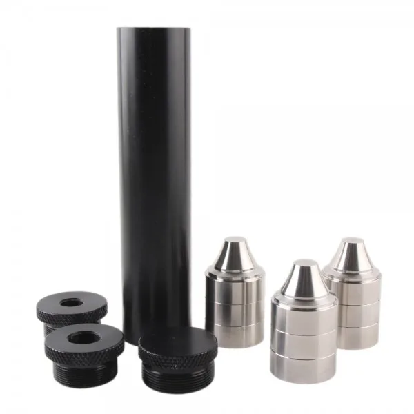 Unlock Optimal Filtration with the 7L 1.45″ OD Aluminum Tube and Stainless Steel Radial Cups Solvent Trap 9mm Fuel Filter Kit