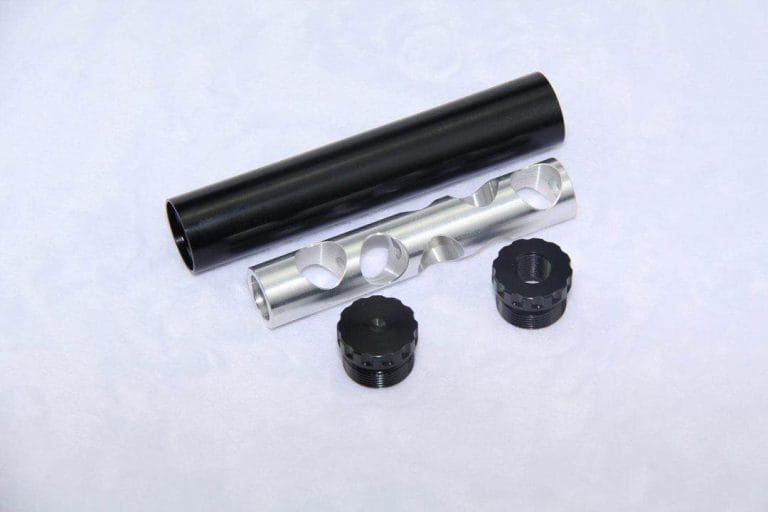 Upgrade Your Filtration System with the Aluminum / Stainless Steel Monocore Fuel Filter Solvent Trap 1.05 x 6‘’ 1/2-28 or 5/8-24 Threads