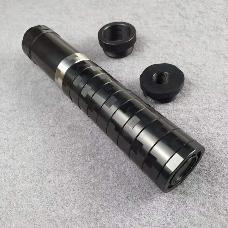 Upgrade Your Solvent Filtration: 8.5″L 1.55″ OD Radial Aluminum Modular Solvent Trap Kit with 17-4 Steel Cup Fuel Filter 1.375×24 Tube, 5/8×24 + 1/2×28 Threads - Image 2