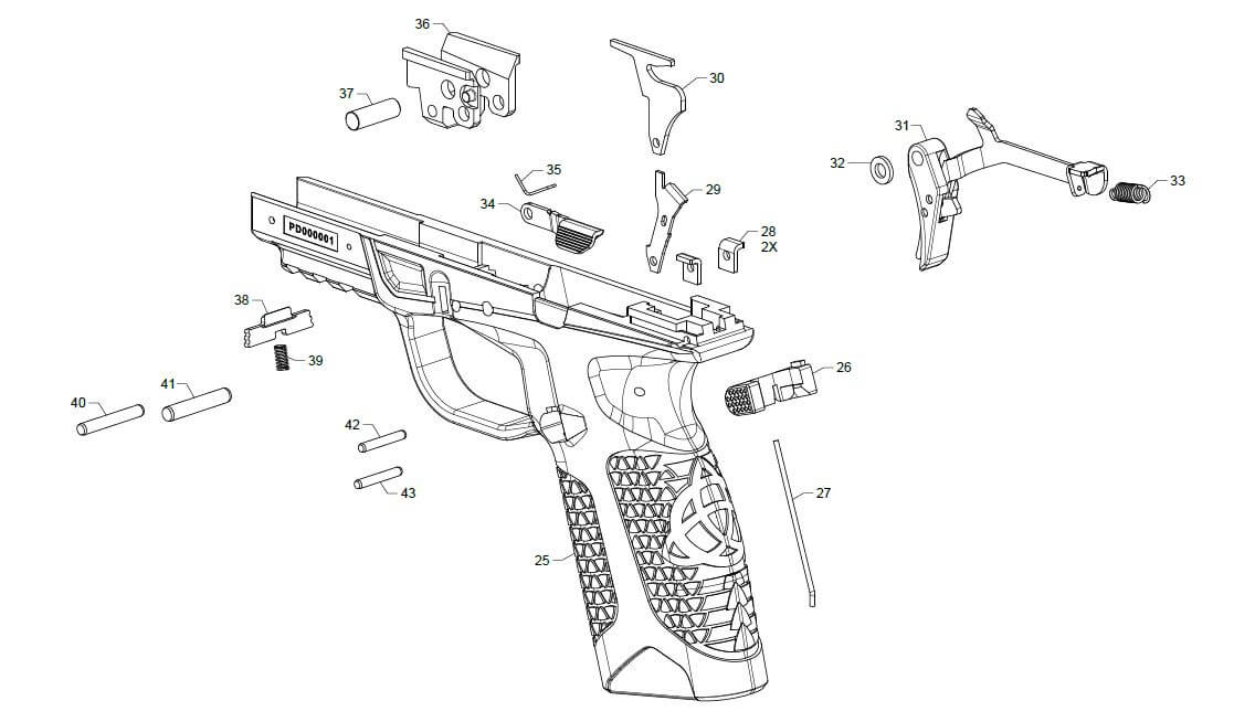 AVIDITY ARMS PD10 BUILD KIT - Image 2