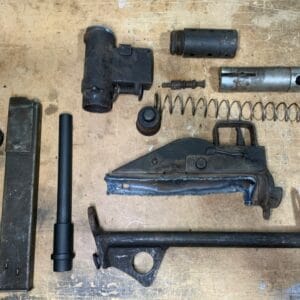STEN MK2 Parts kit with barrel